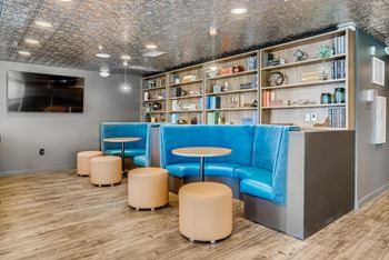 Speakeasy-style resident lounge